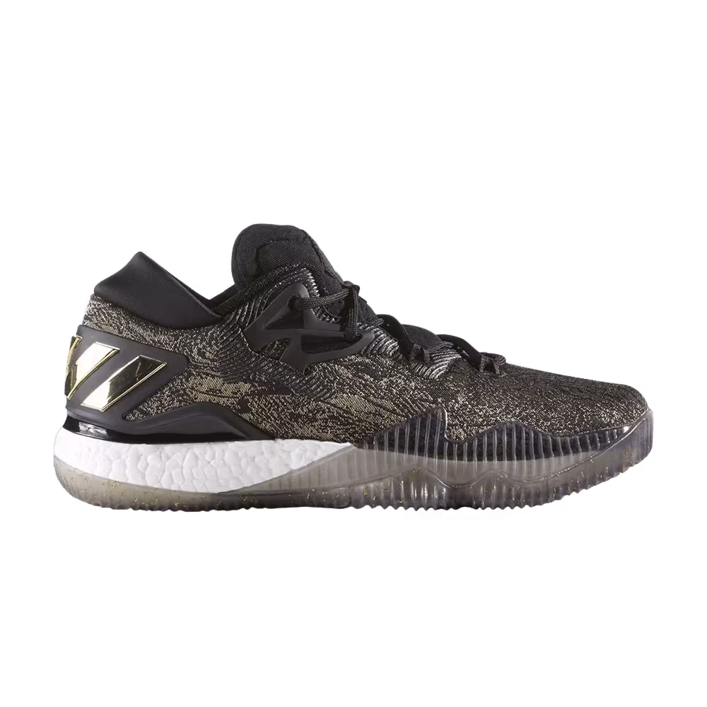 Adidas Crazylight Boost Low 2016 Black Gold