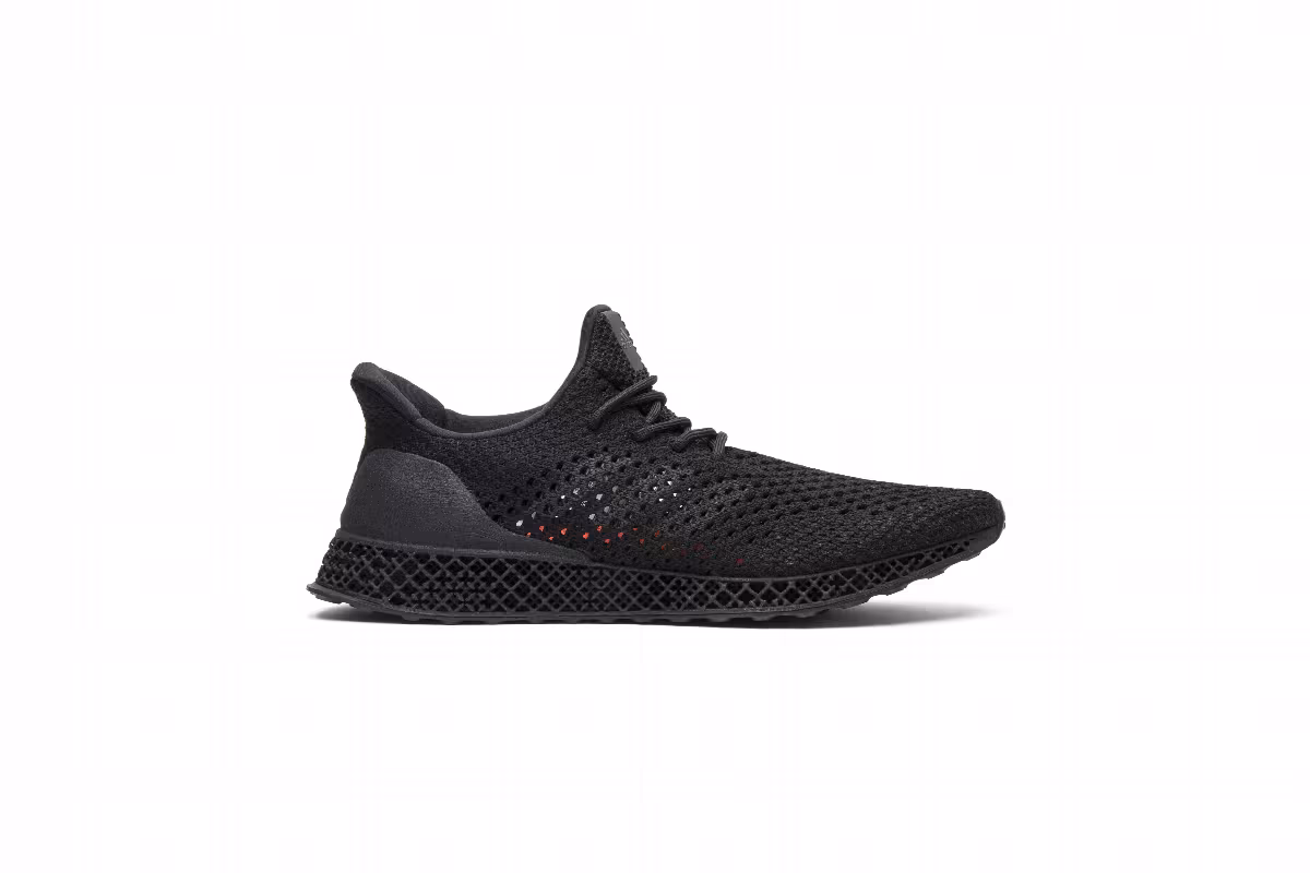 Adidas 3D Runner Black, view 2