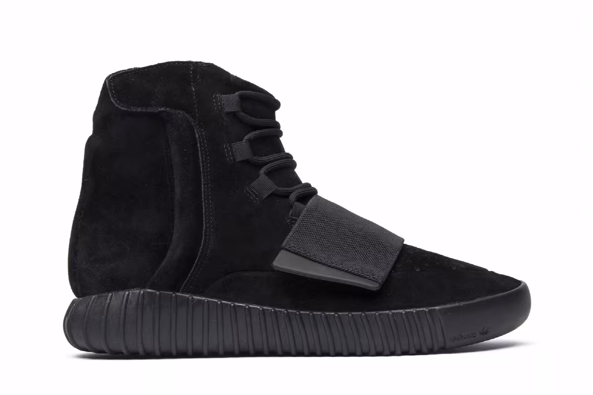 adidas Yeezy Boost 750 Black, view 2