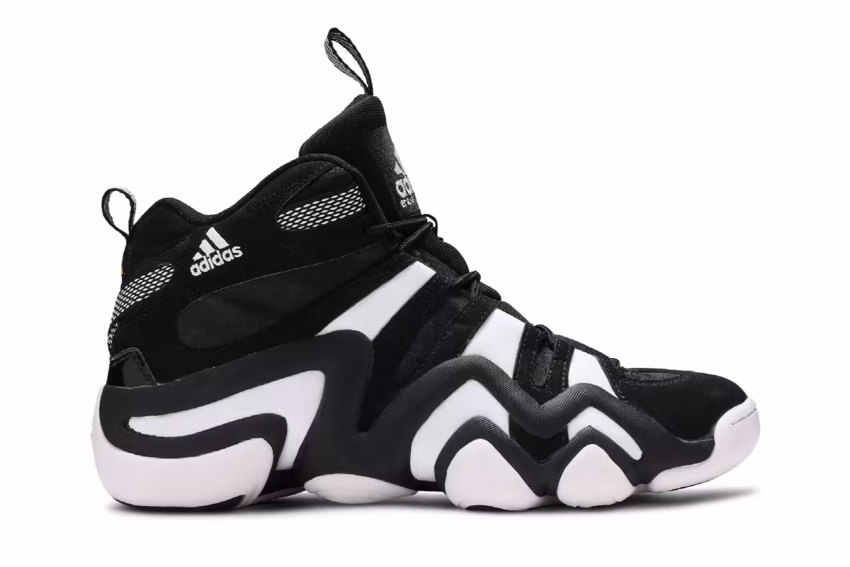 Adidas Crazy 8 Black White 2015, view 2