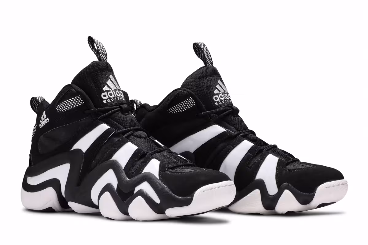 Adidas Crazy 8 Black White 2015, view 9