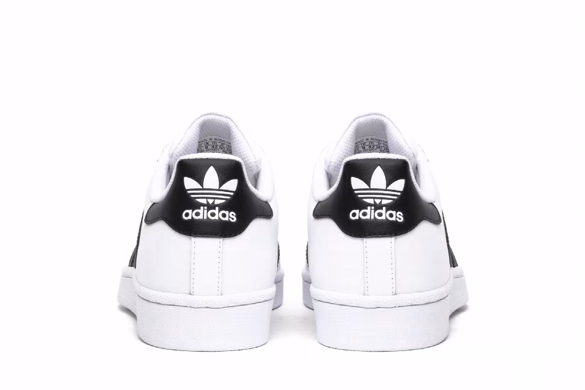 adidas Superstar White Black, view 7