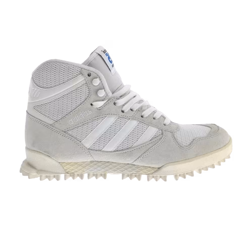 Nigo x adidas Marathon TR Mid Triple White
