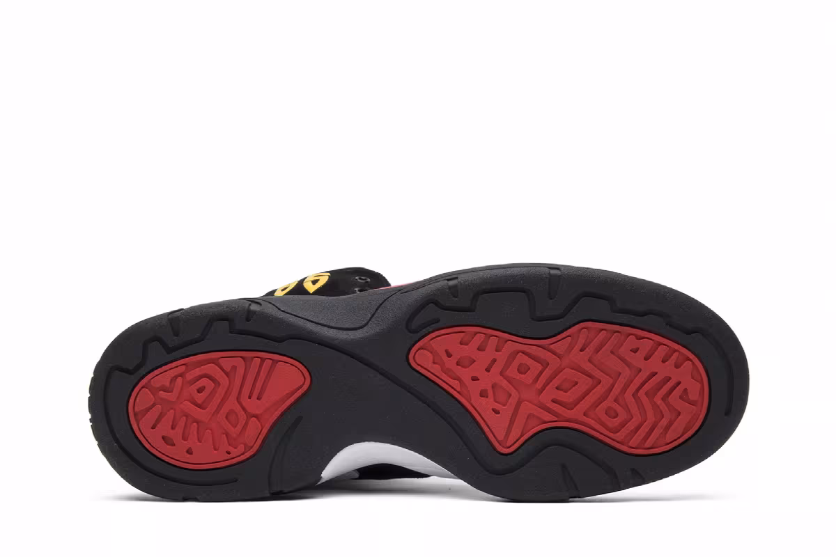 adidas Mutombo White Black Red, view 5