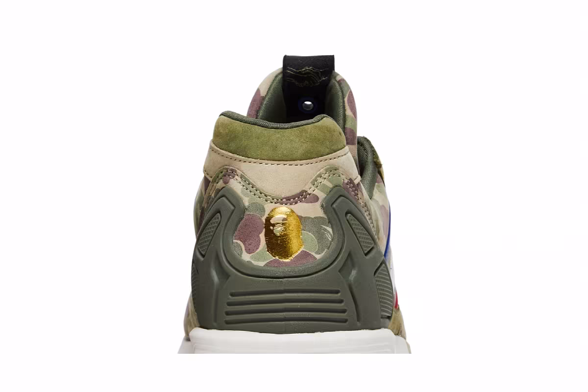 A Bathing Ape x Undefeated x adidas ZX 5000 Camo, view 8