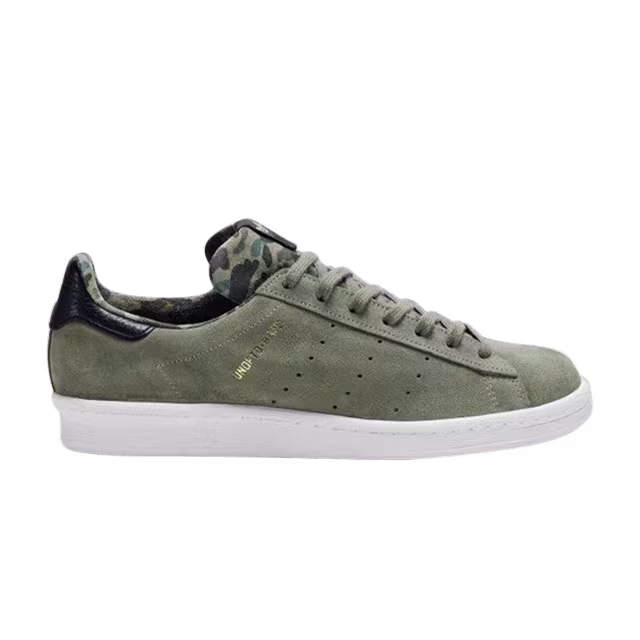 Undefeated x A Bathing Ape x adidas Campus 80s Olive