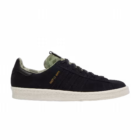 Undefeated x A Bathing Ape x adidas Campus 80s 'Black'
