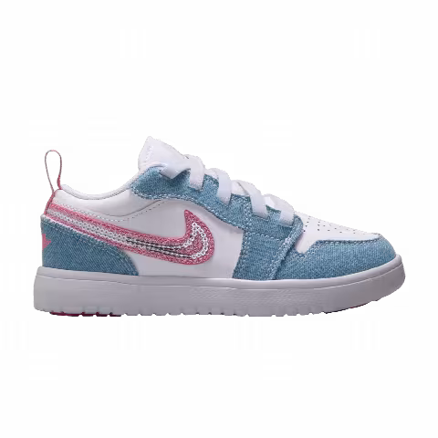 Air Jordan 1 Low ALT SE PS 'Denim Sequin'
