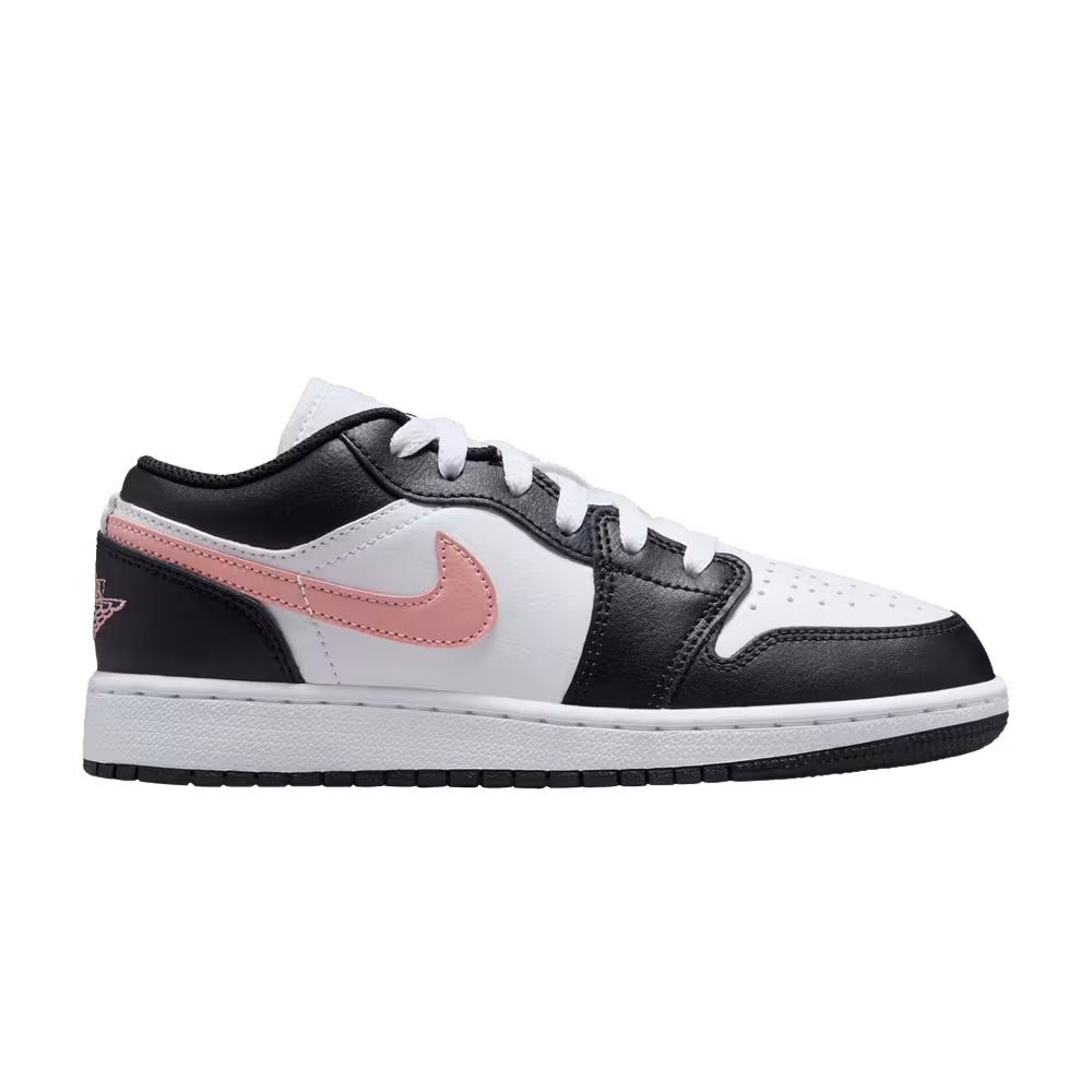 Air Jordan 1 Low GS Black Rust Pink
