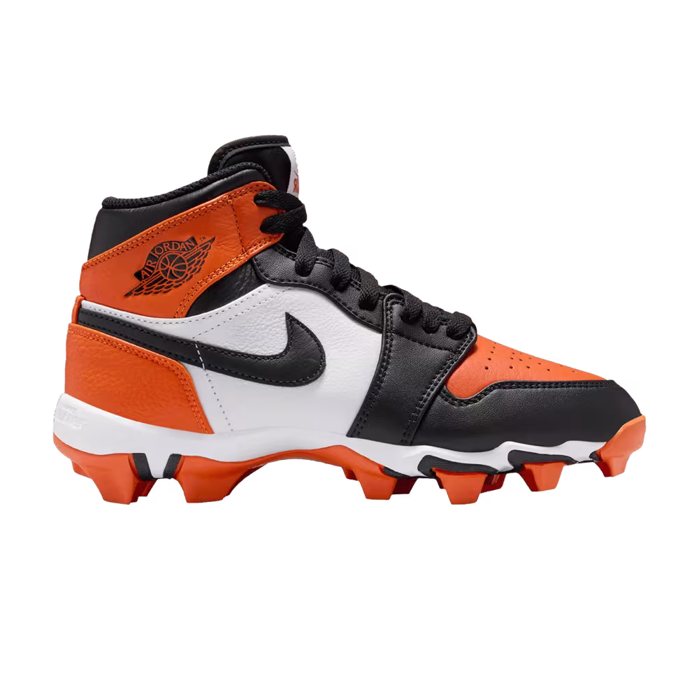 Air Jordan 1 Mid Cleat GS Shattered Backboard