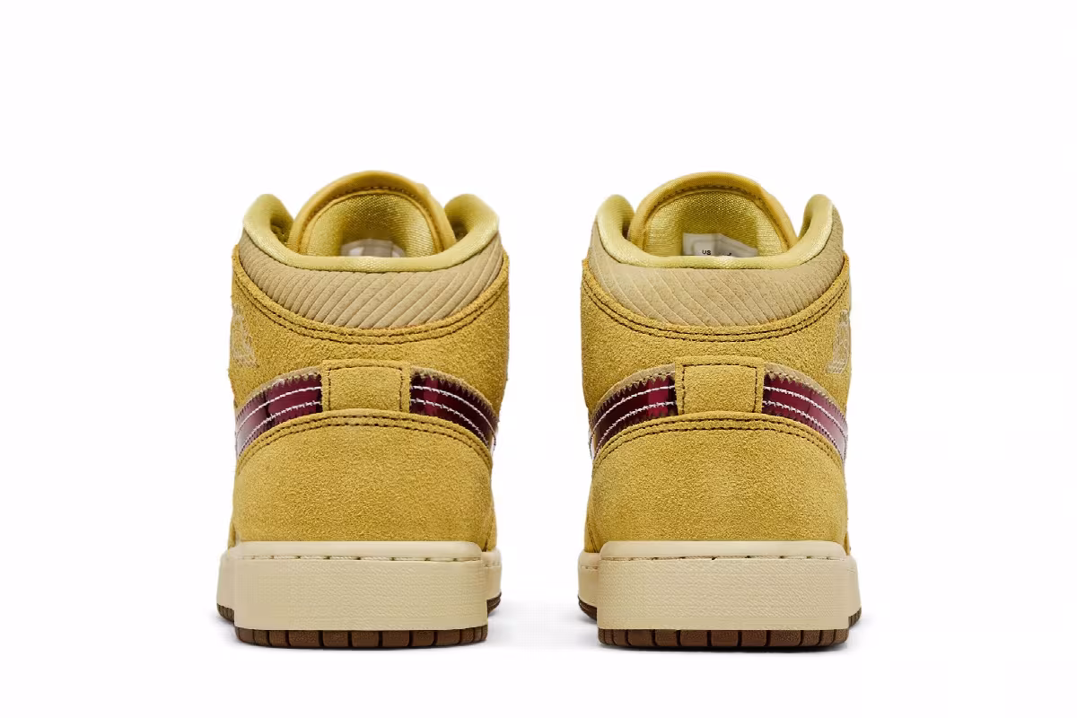 Air Jordan 1 Mid SE GS French Fries, view 7