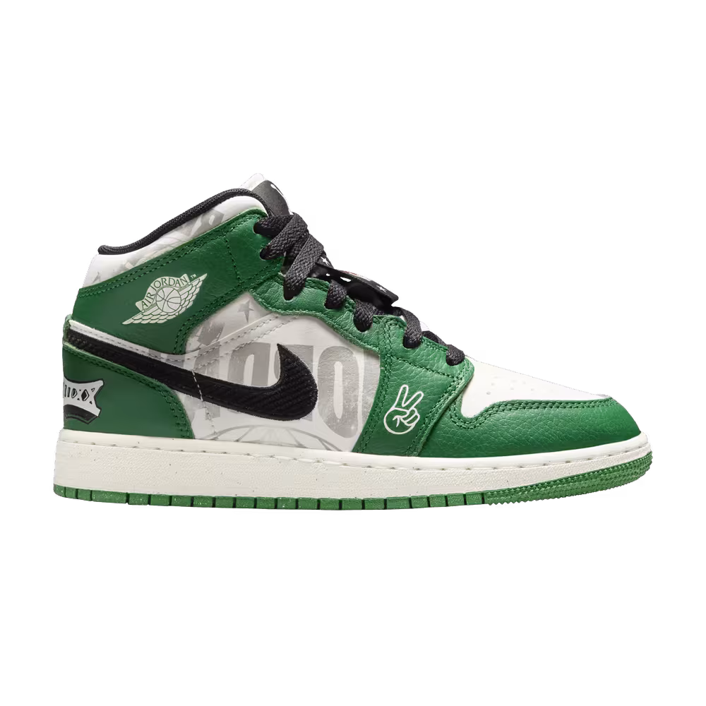 Air Jordan 1 Mid SE GS Big Energy