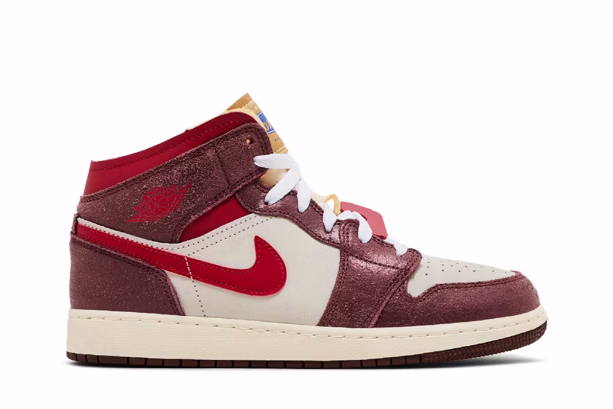 Air Jordan 1 Mid SE GS Breakfast, view 2