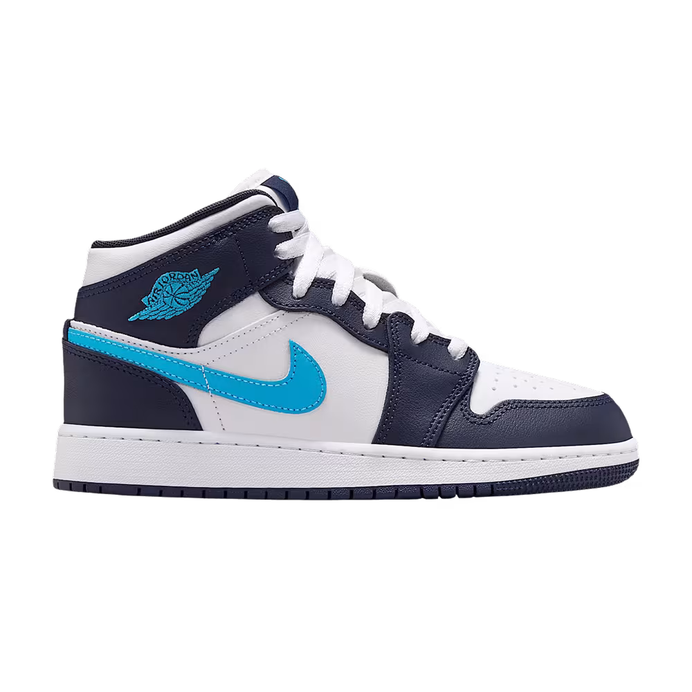 Air Jordan 1 Mid GS Obsidian