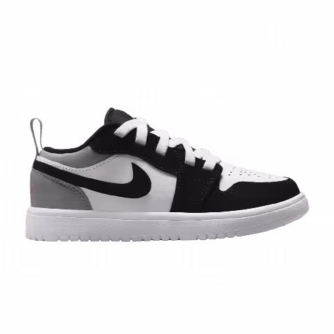 Air Jordan 1 Low ALT SE PS 'White Black Matte Silver'