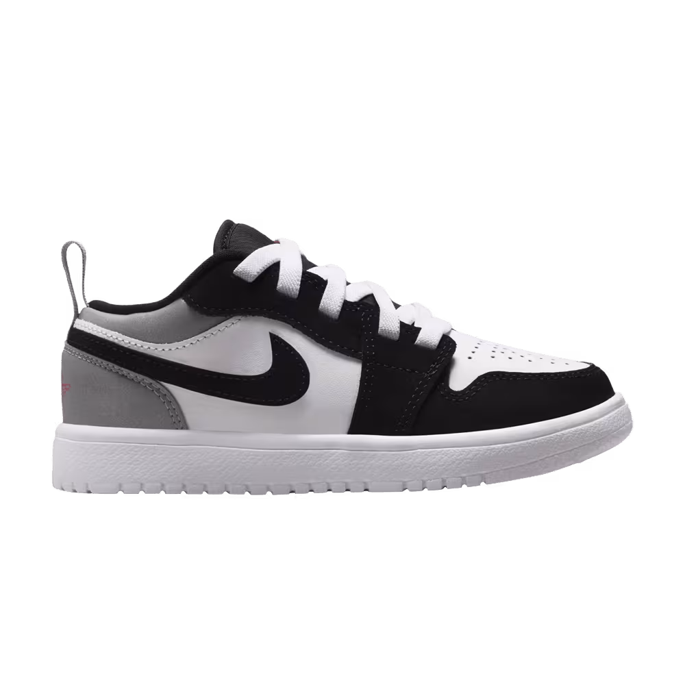 Air Jordan 1 Low ALT SE PS White Black Matte Silver