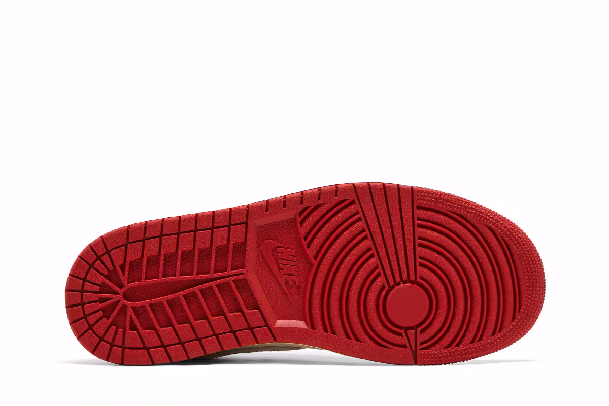 Women's Air Jordan 1 High OG Rare Air - Sail Cinnabar, view 5