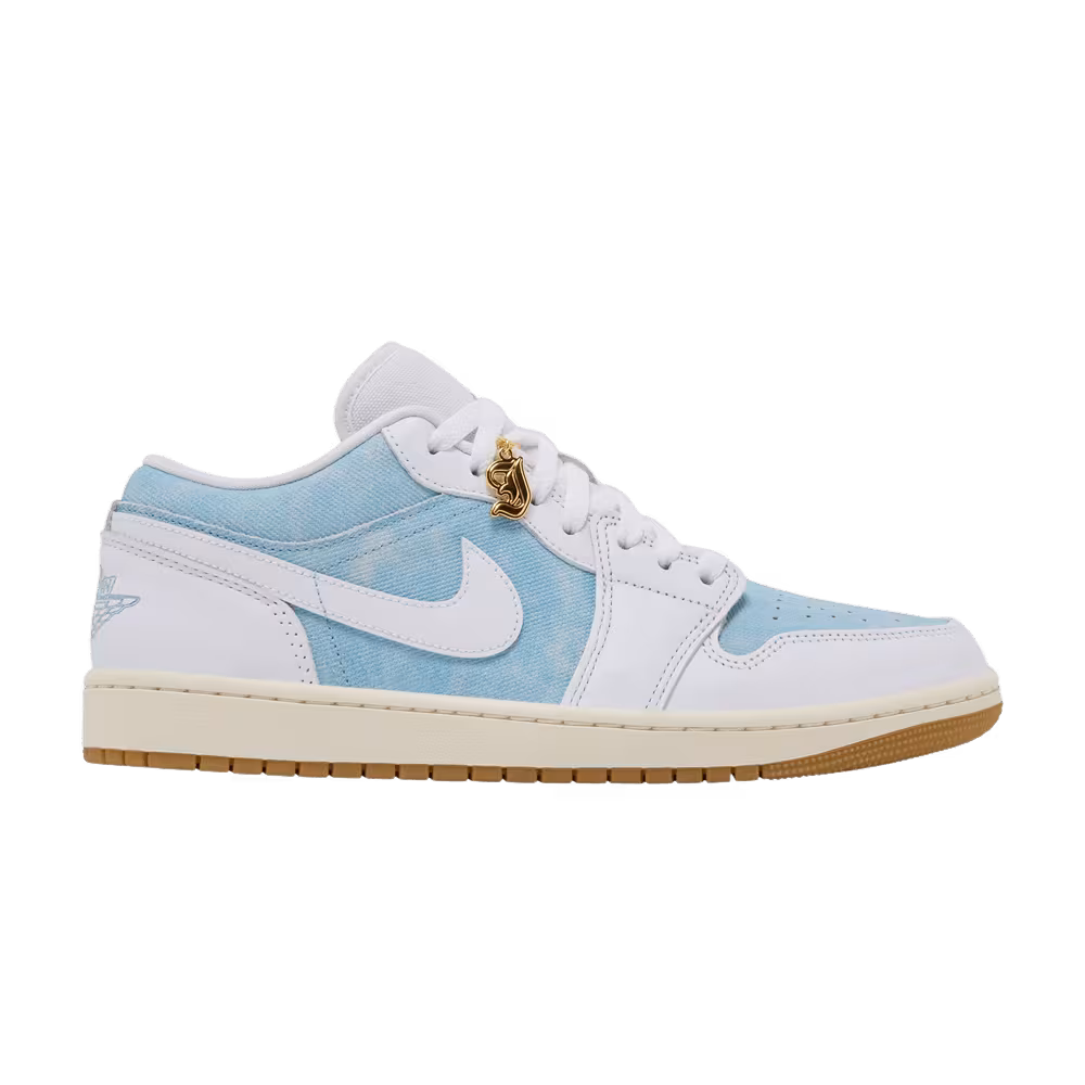 Women's Air Jordan 1 Low SE Denim Worn Blue