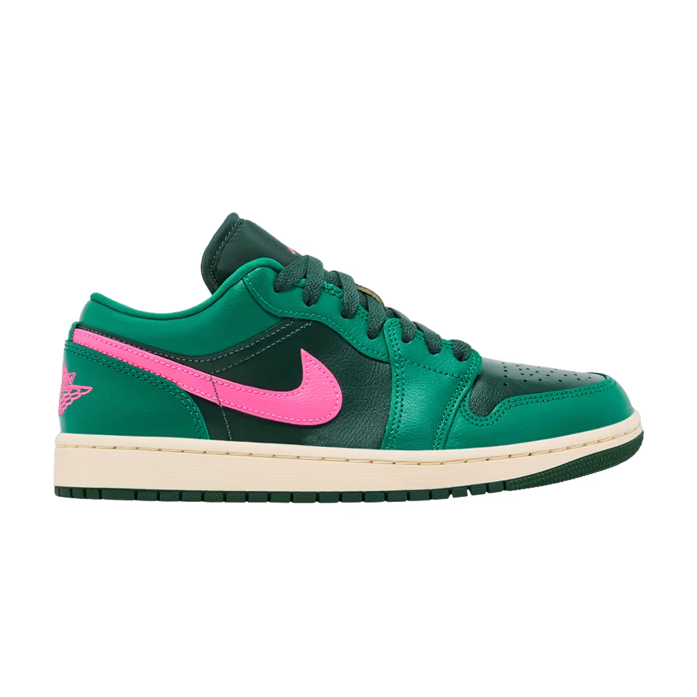 Women's Air Jordan 1 Low Malachite Pink Blast