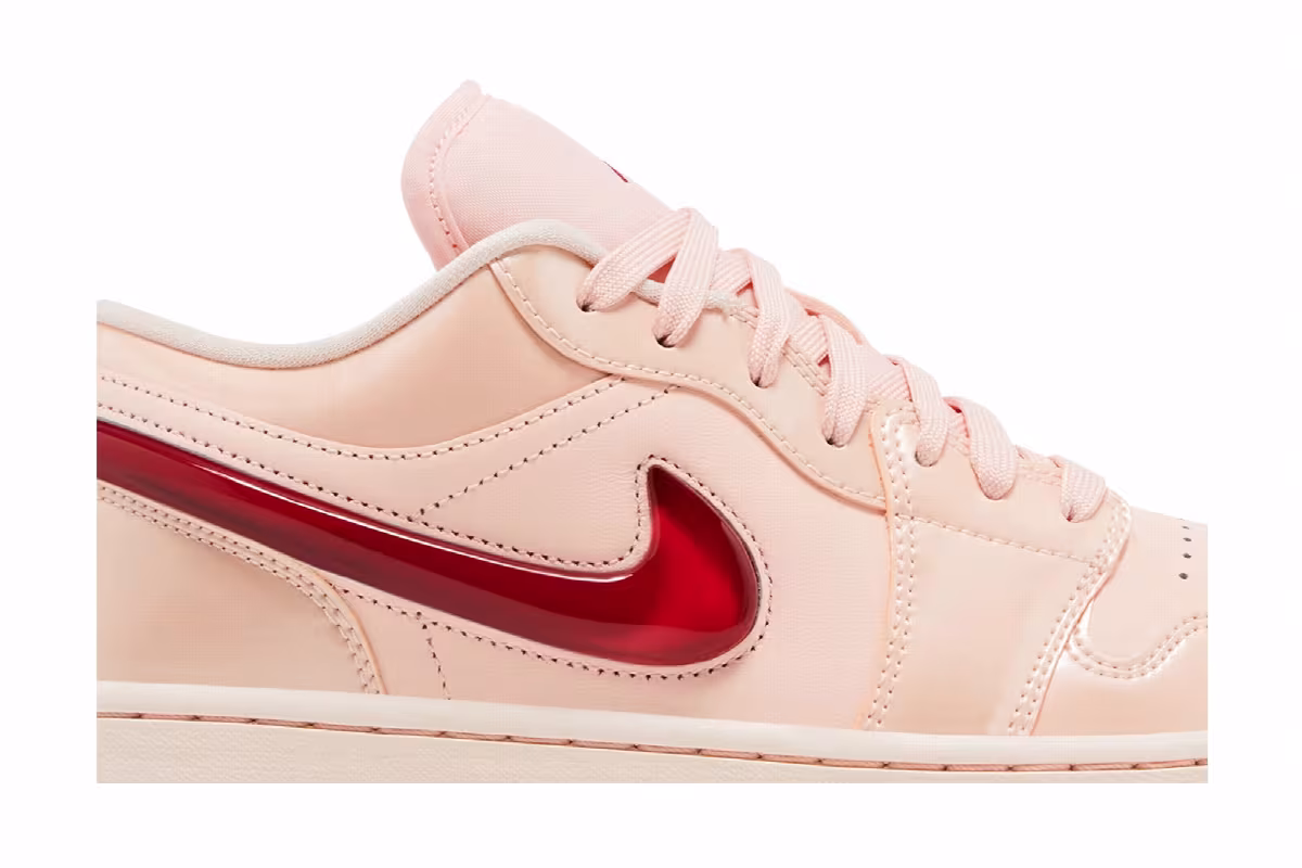 Women's Air Jordan 1 Low SE Patent Valentine's Day, view 3