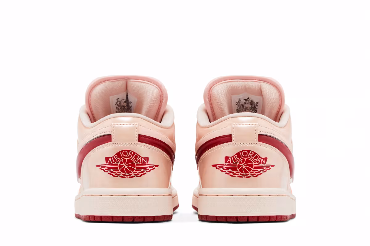 Women's Air Jordan 1 Low SE Patent Valentine's Day, view 7