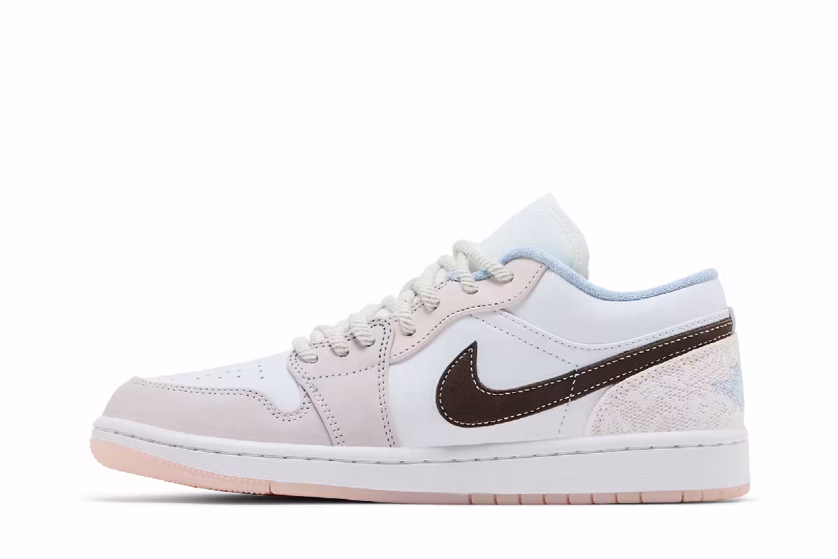 Women's Air Jordan 1 Low Coral Reef, view 4