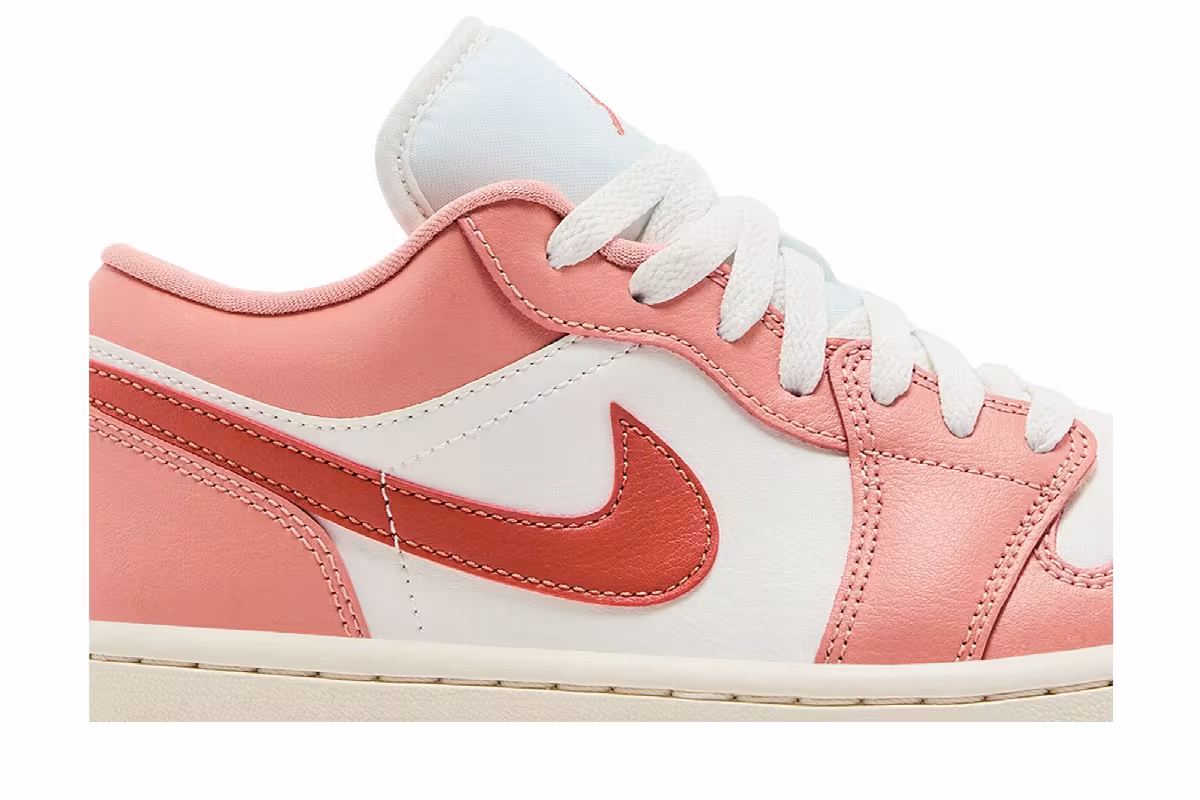 Women's Air Jordan 1 Low Sail Madder Root, view 3