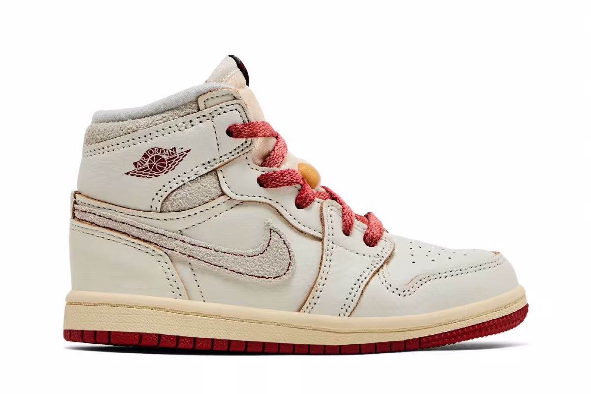 Air Jordan 1 High OG TD Rare Air - Sail Cinnabar, view 2