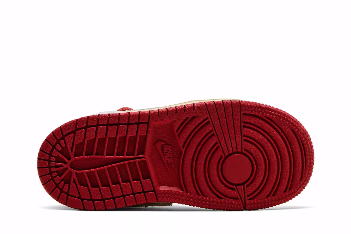 Air Jordan 1 High OG TD Rare Air - Sail Cinnabar, view 5