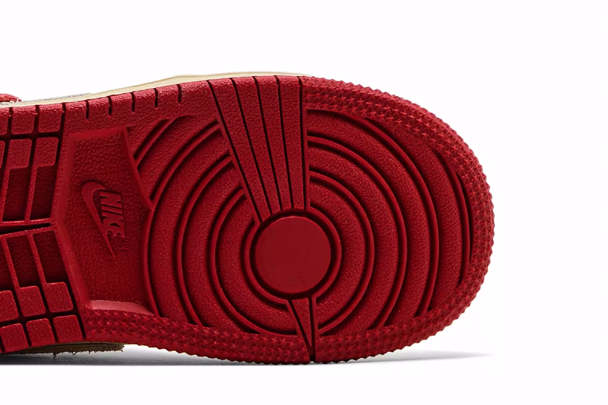 Air Jordan 1 High OG TD Rare Air - Sail Cinnabar, view 6