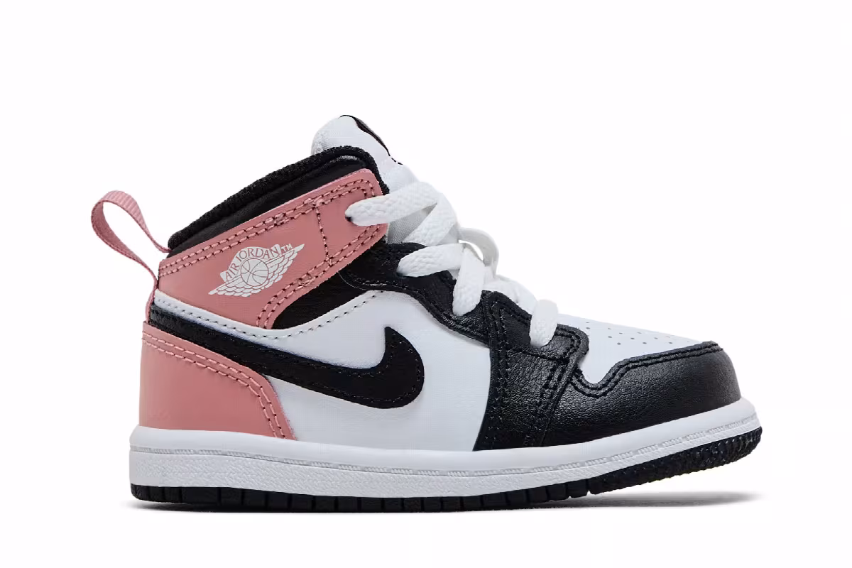Air Jordan 1 Mid TD Rust Pink, view 2