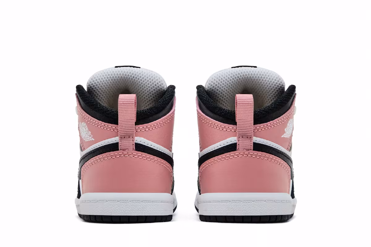 Air Jordan 1 Mid TD Rust Pink, view 7