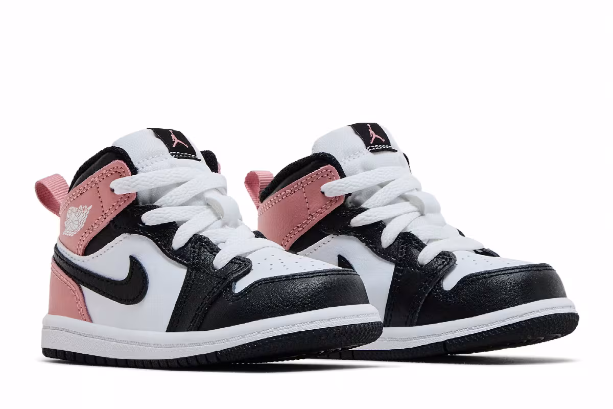 Air Jordan 1 Mid TD Rust Pink, view 9