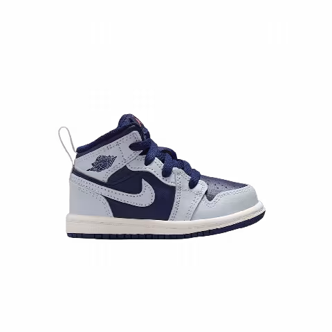 Air Jordan 1 Mid TD 'Blue Void/Summit White/Hot Lava/Pure Platinum'