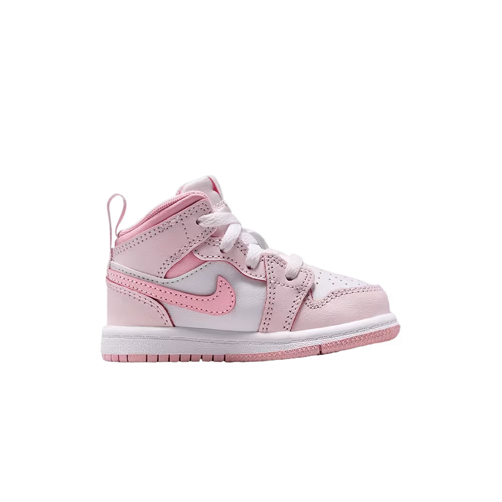Air Jordan 1 Mid TD Pearl Pink White