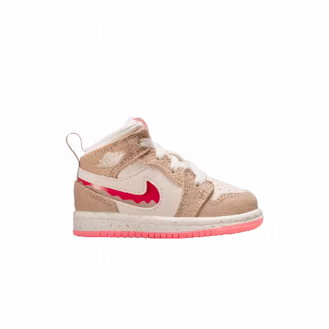 Air Jordan 1 Mid SE TD 'Peanut Butter & Jelly'