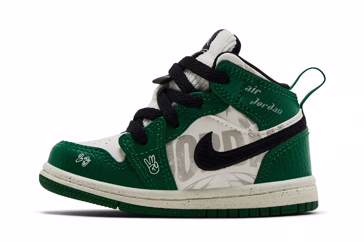 Air Jordan 1 Mid SE TD Overbranded, view 4