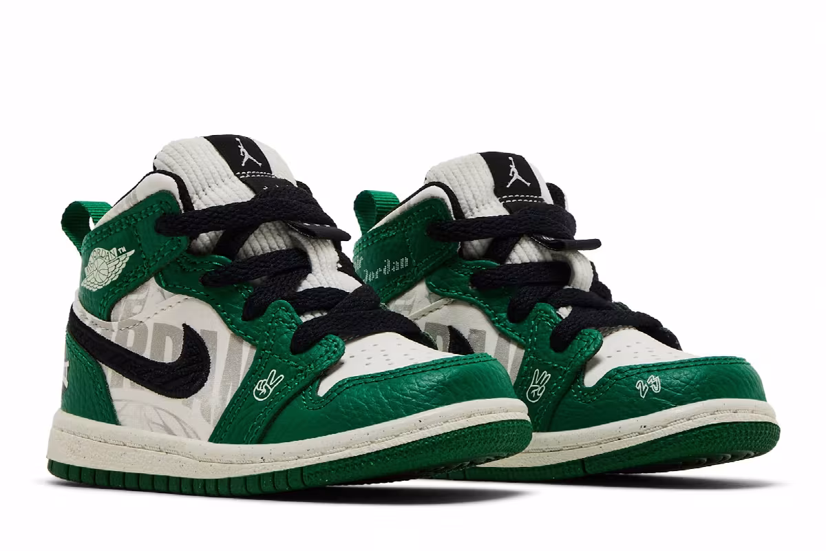 Air Jordan 1 Mid SE TD Overbranded, view 9