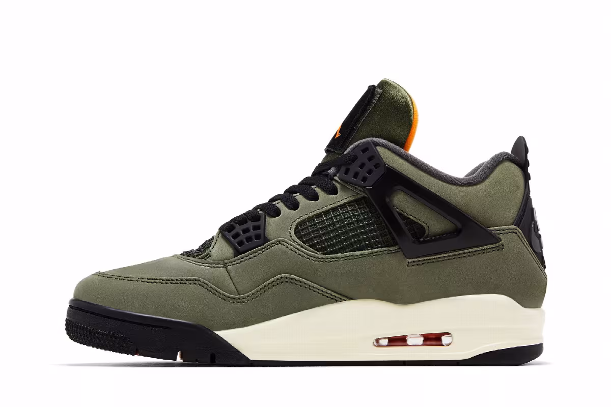 Undefeated x Air Jordan 4 2025, view 4