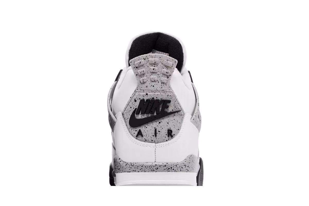Air Jordan 4 OG White Cement 2025, view 8