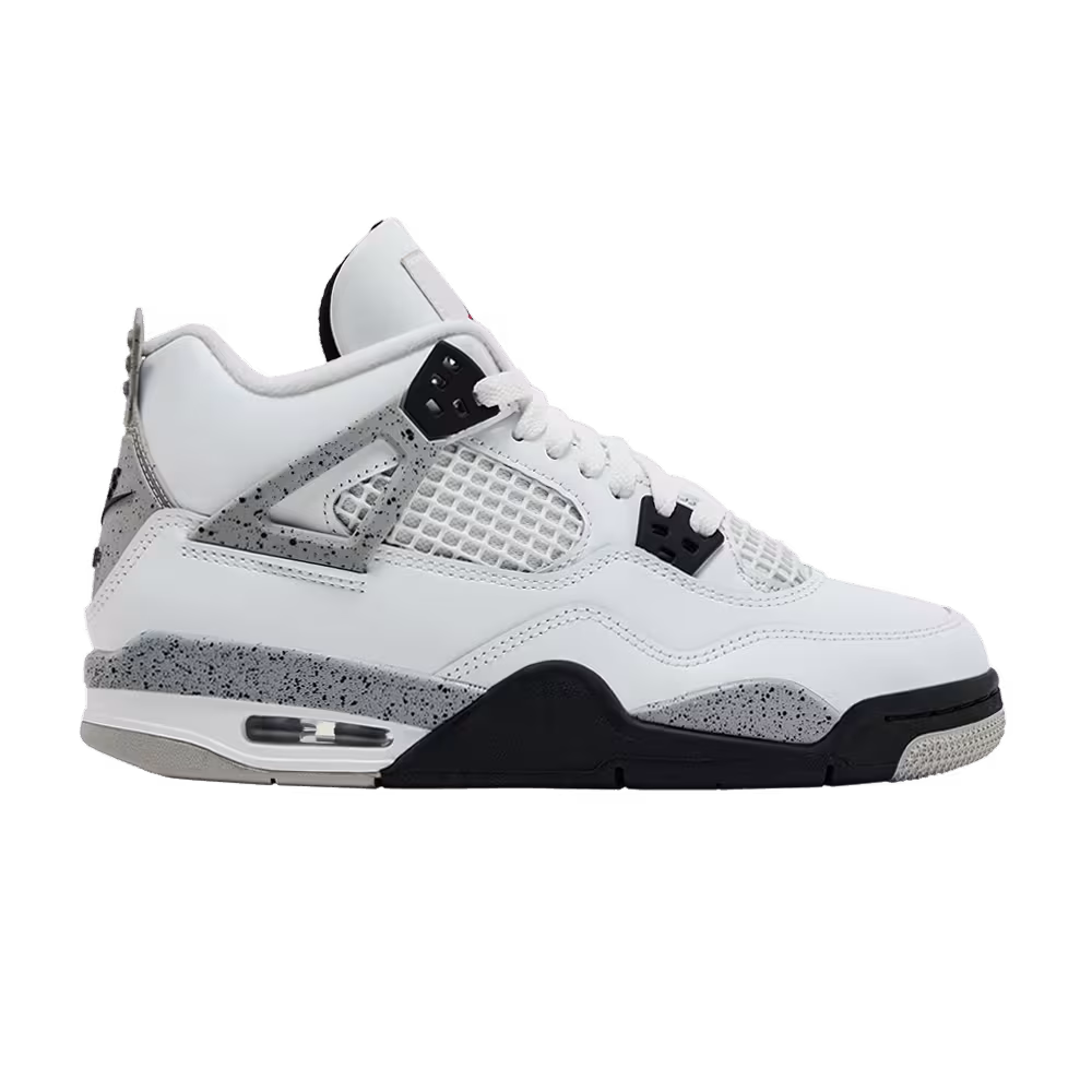 Air Jordan 4 OG GS White Cement 2025