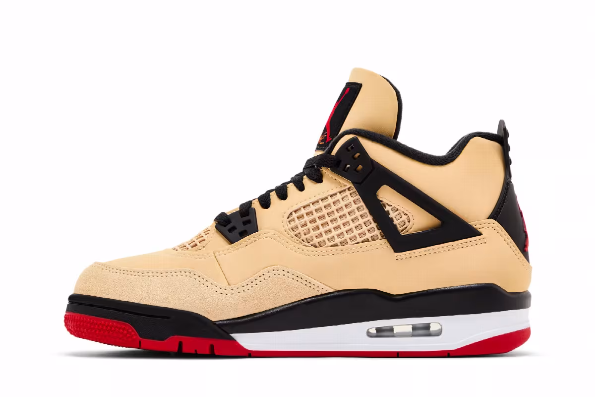 Air Jordan 4 GS Pizza, view 4