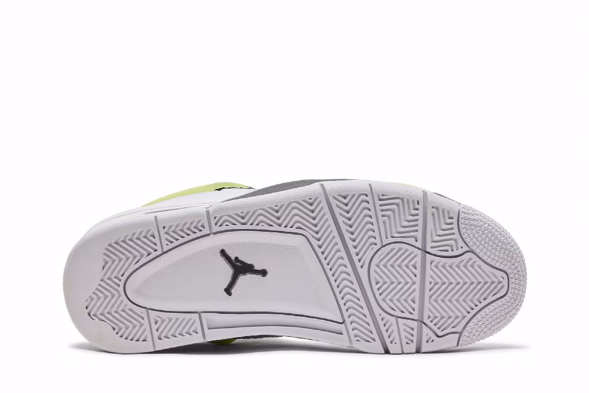 Air Jordan 4 GS Light Lemon Twist, view 5