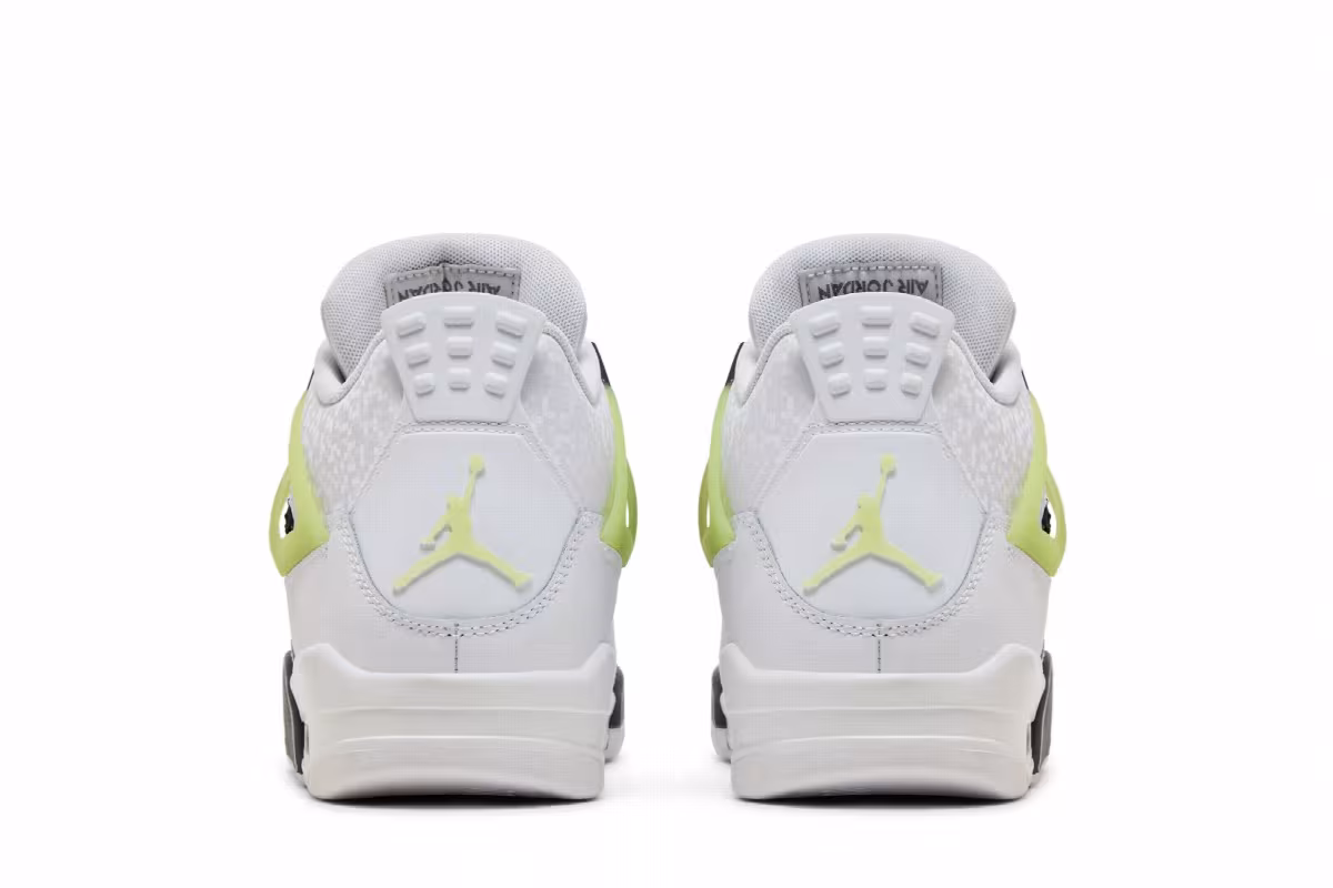 Air Jordan 4 GS Light Lemon Twist, view 7