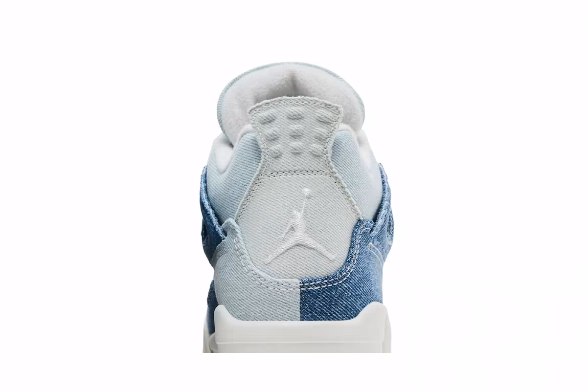 Women's Air Jordan 4 TEX Worn Blue Denim, view 8