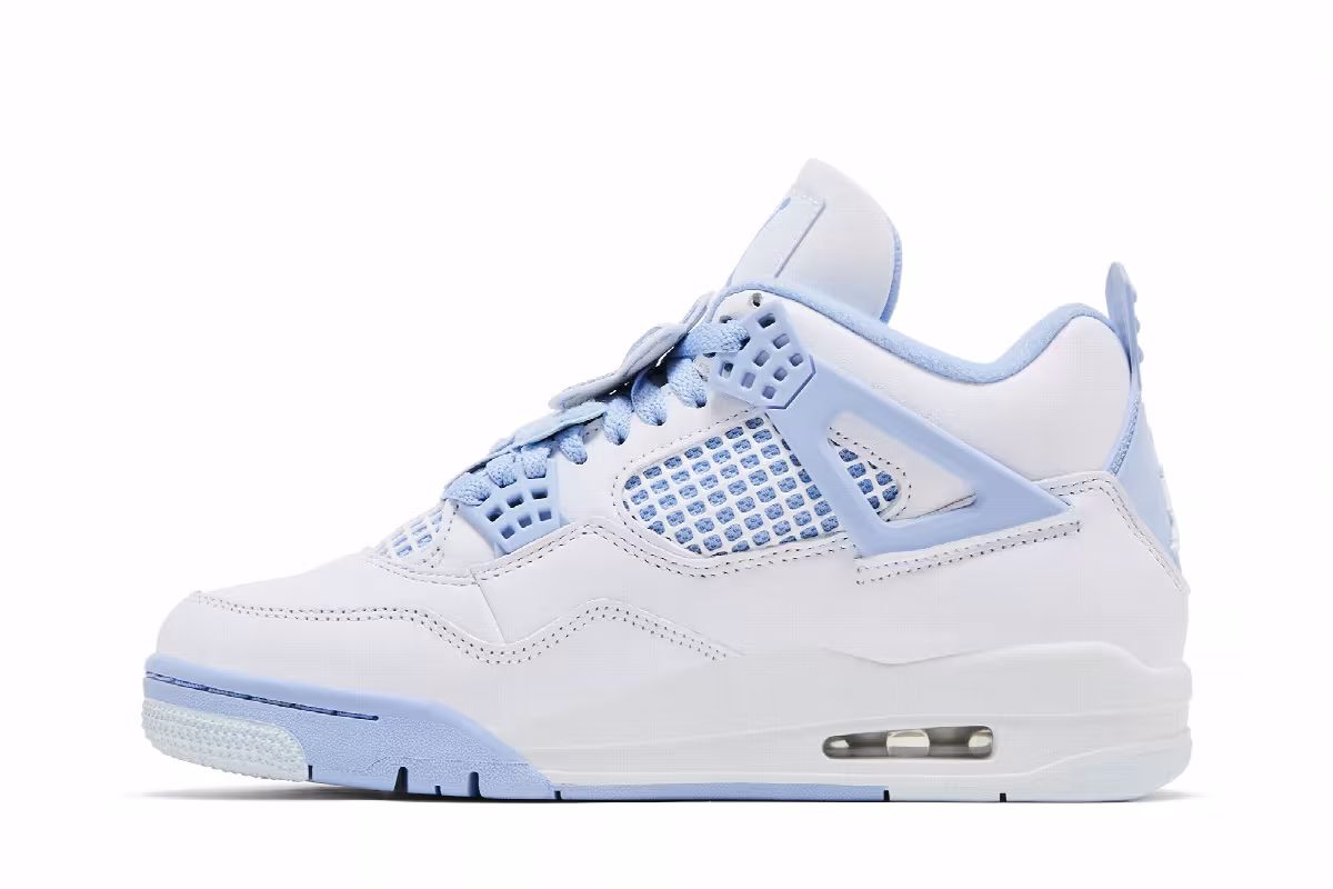 Women's Air Jordan 4 Forget Me Not, view 4