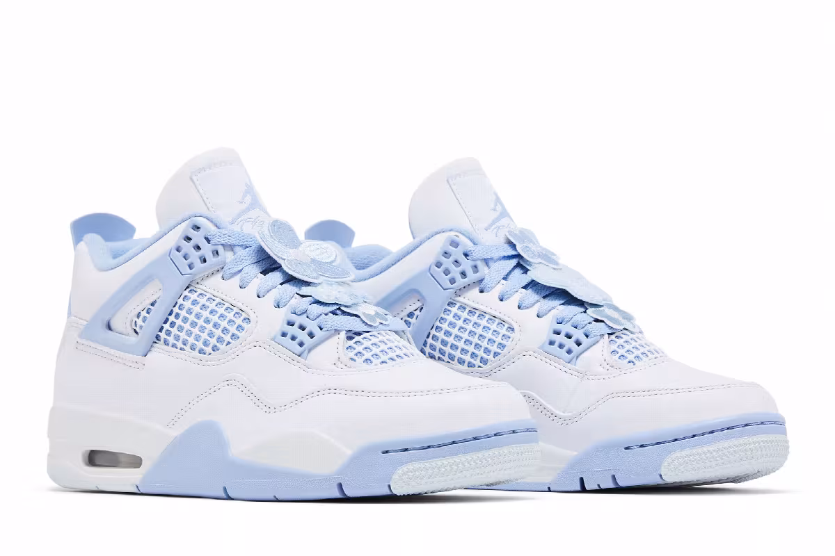 Women's Air Jordan 4 Forget Me Not, view 9