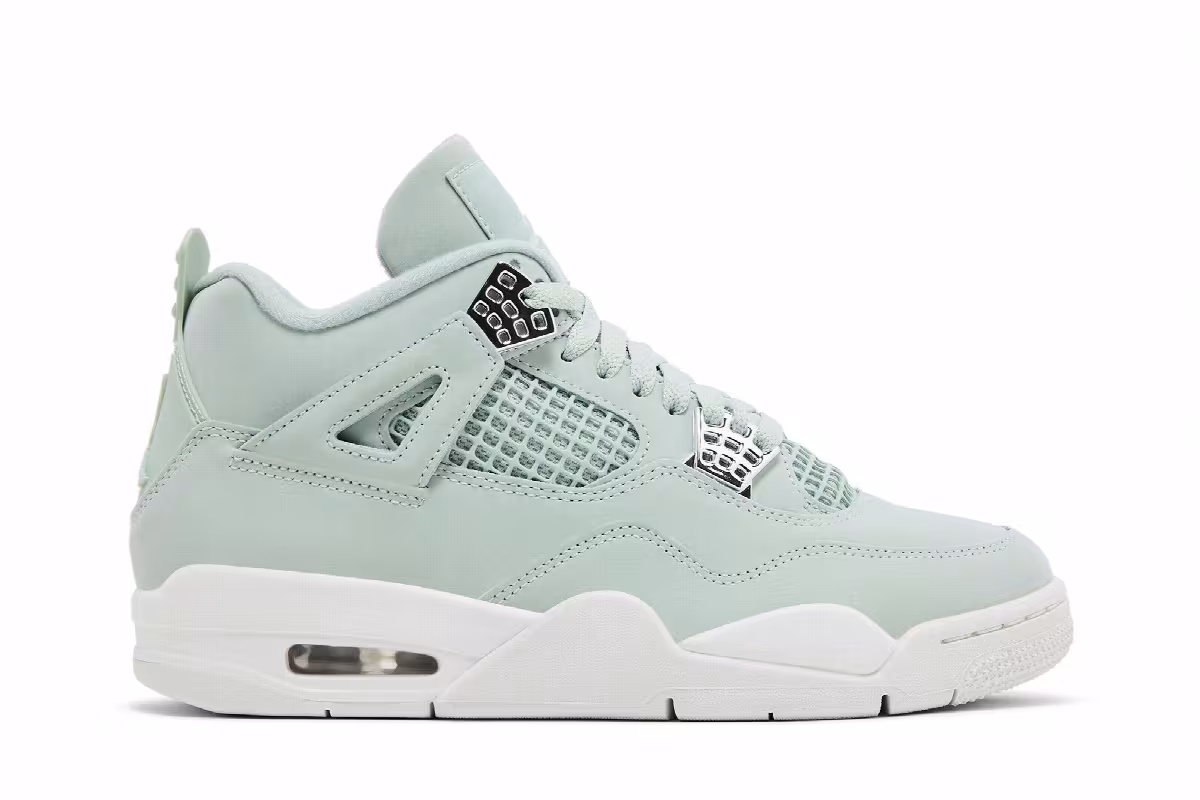 Women's Air Jordan 4 Abundance / Seafoam, view 2