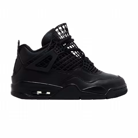 Wmns Air Jordan 4 Retro 'Net - Black'