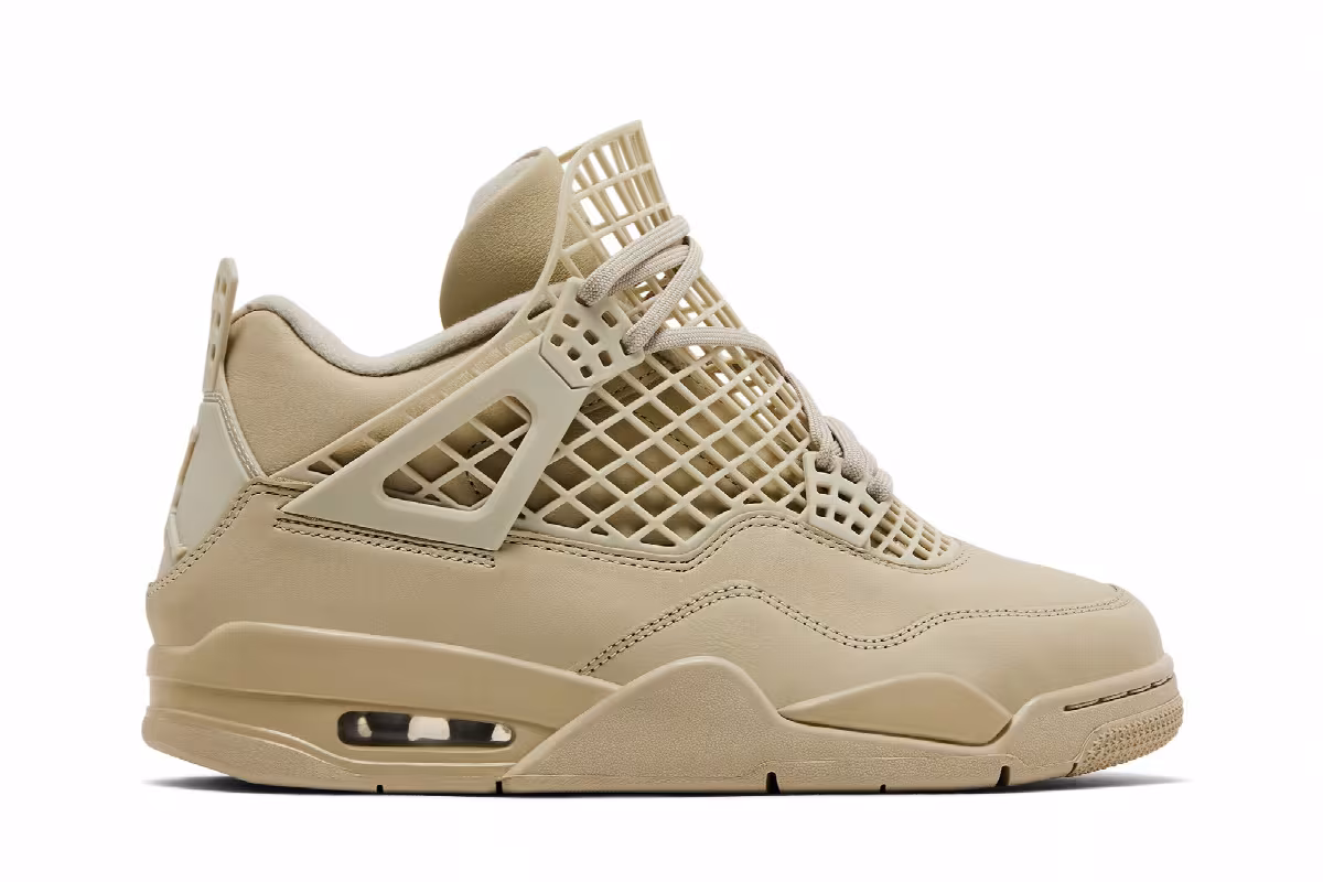 Women's Air Jordan 4 Net - Rattan, view 2